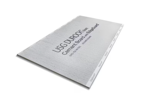 USG Durock Brand 1/4 in. x 3 ft. x 5 ft. Cement Board with EdgeGuard