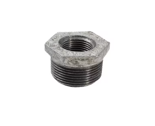 Southland 1-1/4 in. x 3/4 in. Galvanized Malleable Iron MPT x FPT Hex Bushing Fitting