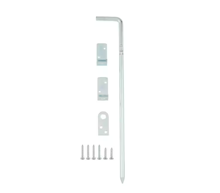 Everbilt 18 in. Zinc-Plated Cane Bolt