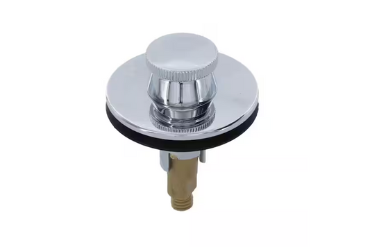 DANCO Lift and Turn Tub Drain Stopper in Chrome