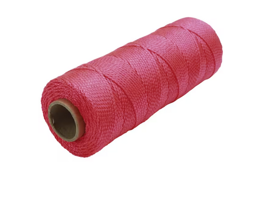 Anvil 500 ft. Florescent Pink Braided Nylon Mason's Line