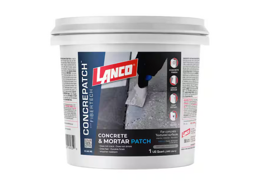 Lanco Concrepatch 1 Qt. Concrete & Mortar Patch and Repair
