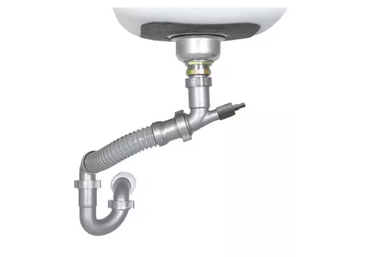 SnappyTrap 1-1/2 in. All-in-One Drain Kit for Single Bowl Kitchen Sinks, Bar Sinks and Utility Sinks