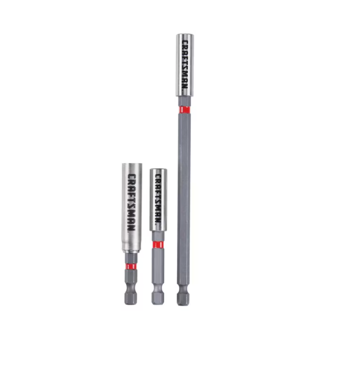 CRAFTSMAN 3 -Pack Magnetic Screwdriving bit holder Set