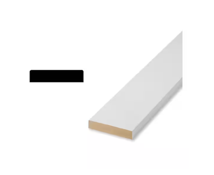 Craftsman 9/16 in. D x 3-1/2 in. W x 90 in. L Primed Pine Wood Finger-Jointed Casing (3-Pieces)