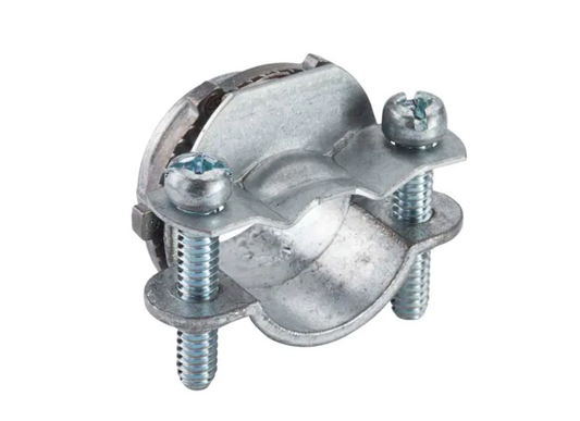 Halex 3/8 in. Non-Metallic (NM) Twin-Screw Cable Clamp Connectors (5-Pack)