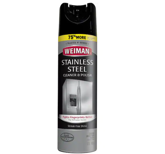 Weiman 17 oz. Stainless Steel Cleaner and Polish Aerosol