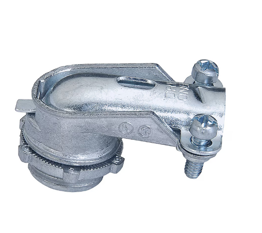 Sigma ProConnex 1/2-in 90 -Degree Flexible / Die cast zinc Squeeze Connector