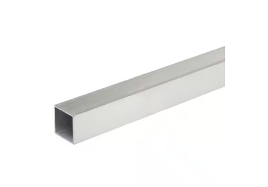 Everbilt 1 in. x 4 ft. Aluminum Square Tube