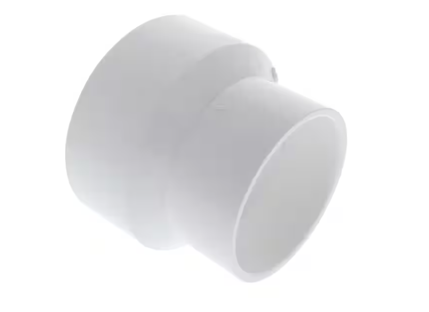 NIBCO 4 in. x 3 in. PVC DWV Hub x Hub Reducing Coupling