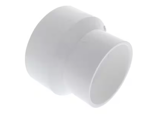 NIBCO 4 in. x 3 in. PVC DWV Hub x Hub Reducing Coupling