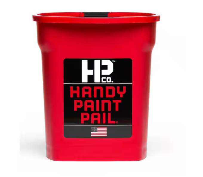 HANDY 1 Qt. Red Paint Bucket