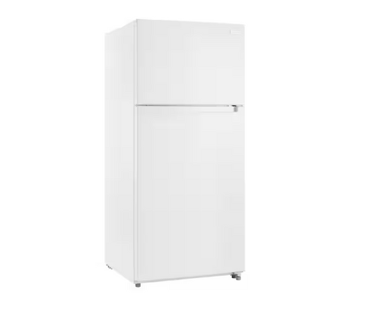 Vissani 18 cu. ft. Top Freezer Refrigerator DOE in White, Garage Ready