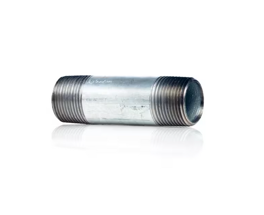 Southland 1 in. x 8 in. Galvanized Steel MPT Nipple