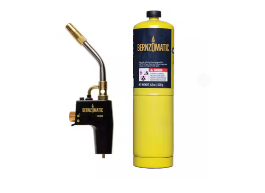 Bernzomatic DuraCast 4000 Torch Kit with 14.1 oz. MAP-Pro Cylinder and Premium Blow Torch