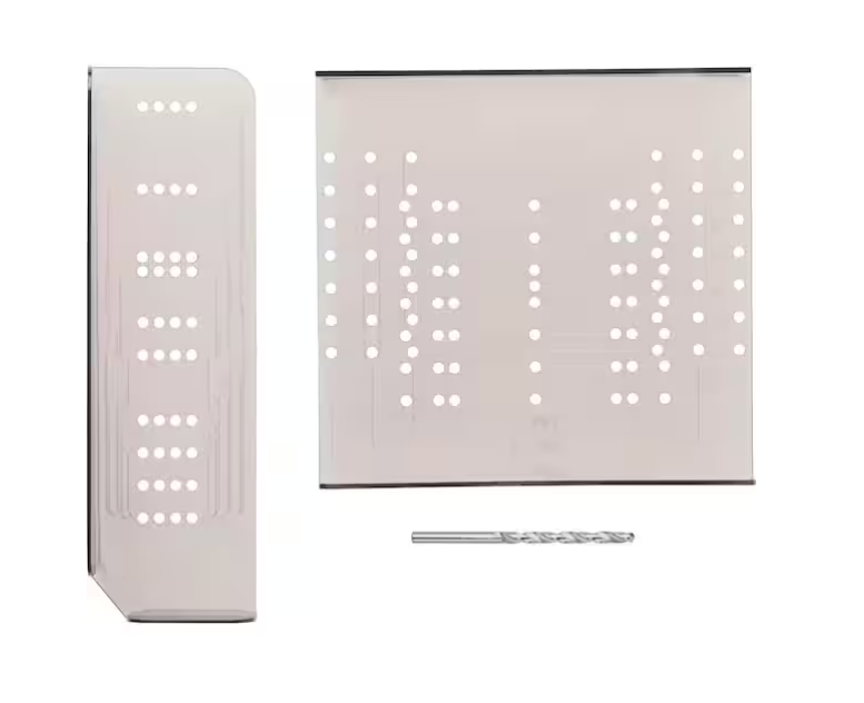 Liberty Align Right Large Cabinet Hardware Installation Template