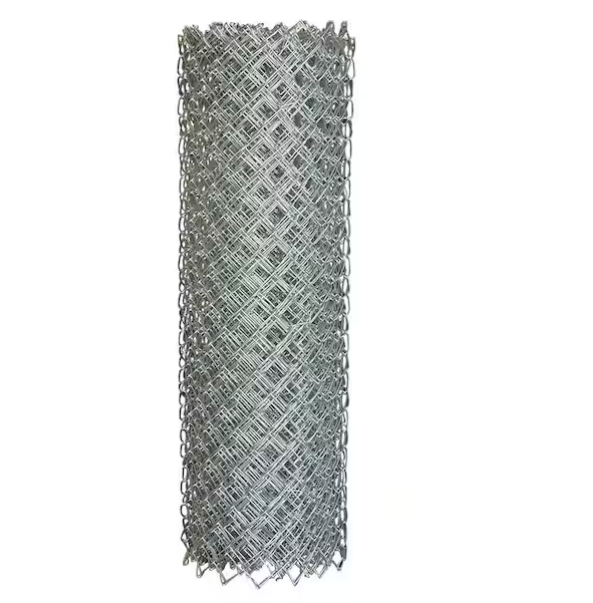 Everbilt 6 ft. x 50 ft. 11.5- Gauge Galvanized Steel Chain Link Fence Fabric