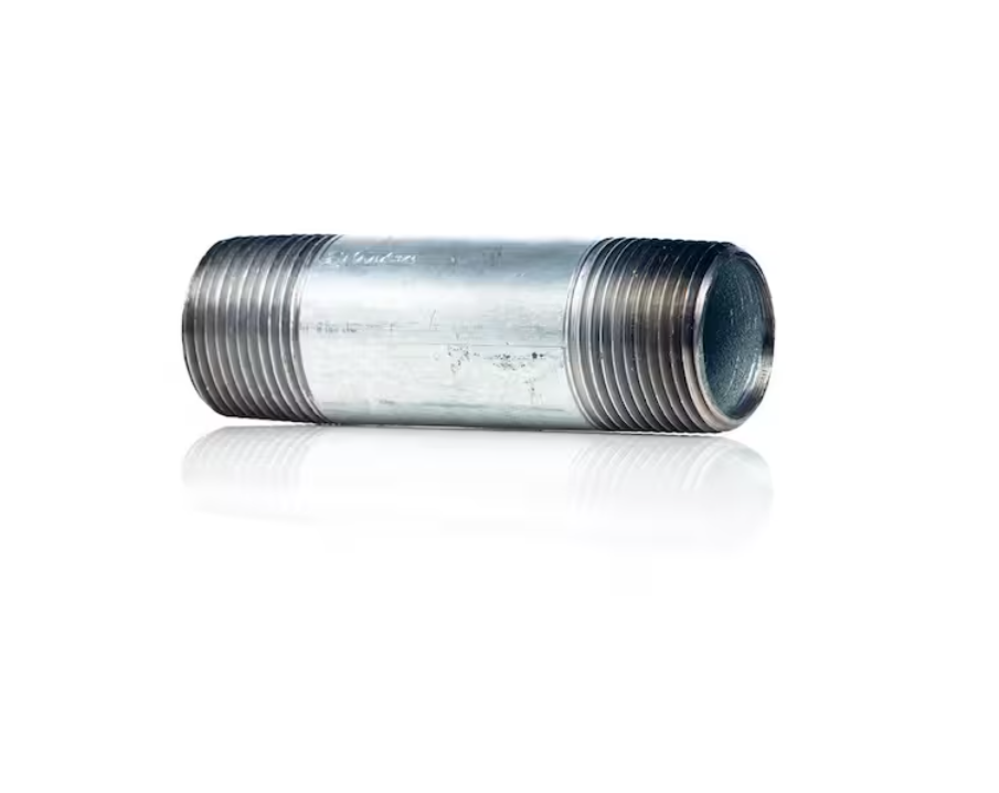 Southland 1/2 in. x 3-1/2 in. Galvanized Steel MPT Nipple