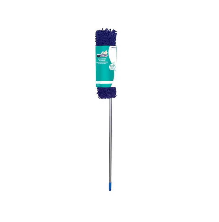 MOXIE Dual Sided Flip Mop Microfiber Dust Mop