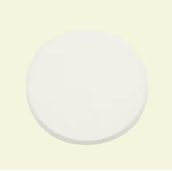 Prime-Line 3 1/4 in., Rigid Vinyl, White, Self Adhesive Wall Protector