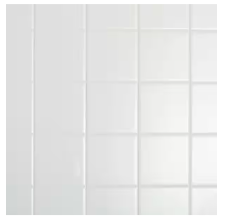DALTILERestore Bright White 4-1/4 in. x 4-1/4 in. Ceramic Wall Tile (0.125 sq. ft./ Each)