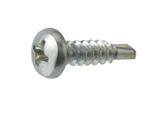 Everbilt #8 x 5/8 in. Zinc Plated Phillips Pan Head Sheet Metal Screw (100-Pack)