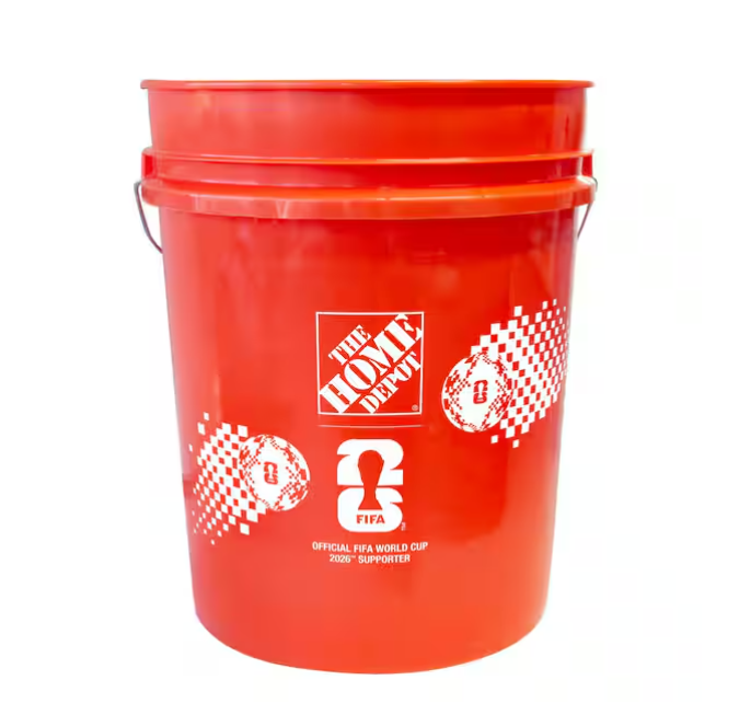 The Home Depot Limited Edition 5-Gallon FIFA Homer Bucket