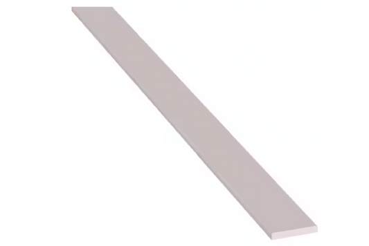 MSI White Single Beveled 6 in. x 54 in. Polished Engineered Marble Threshold Tile (4.5 lin. ft. /Each)