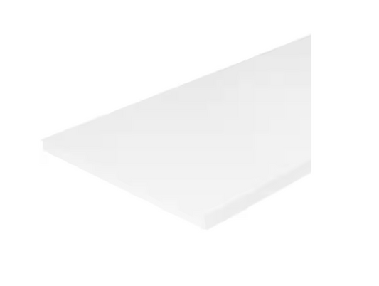 Everbilt 12 in. W x 48 in. D, White. Laminate Decorative Wall Shelf
