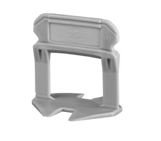 QEP LASH XL Grey 1/32 in. Plastic Clip Tile Leveling System (100-Pack)