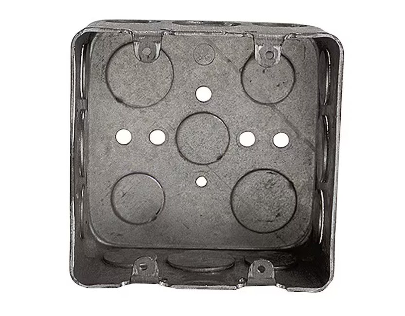 Steel City 2-Gang Square Device Wall Box (2G4D1234-10R)