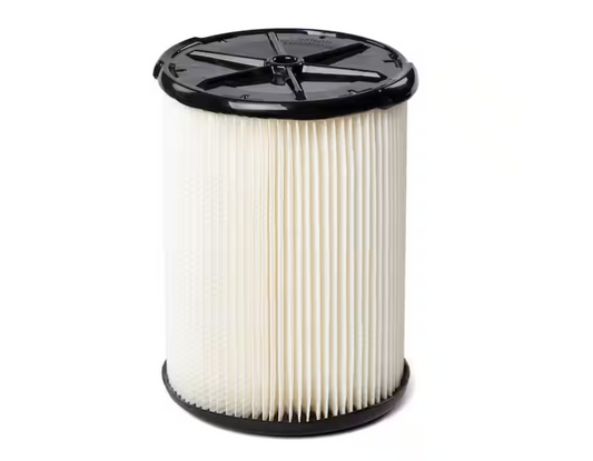 RIDGID Genuine General Debris Pleated Shop Vacuum Filter Replacement for Most 5-16 Gal. RIDGID Wet Dry Vacs (1-Pack) VF4000