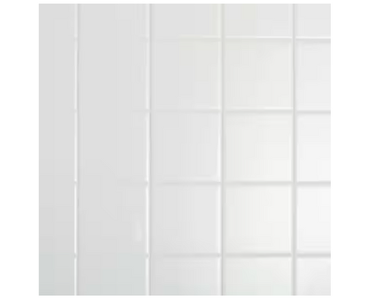 Daltile Restore Bright White 4-1/4 in. x 4-1/4 in. Ceramic Wall Tile (12.5 sq. ft. / Case)