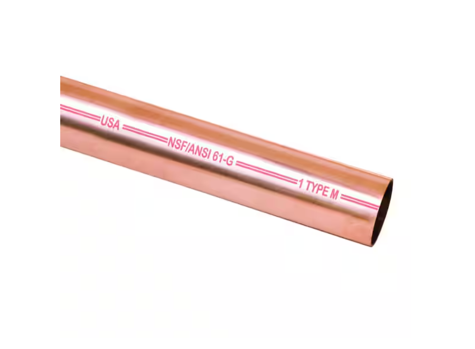 Streamline 1/2 in. x 10 ft. Copper Type M Pipe