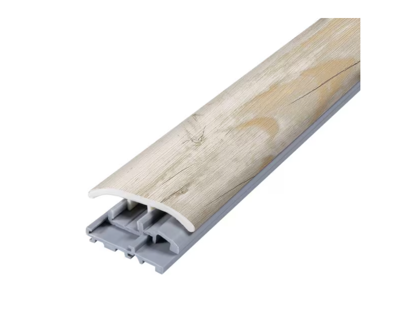 PERFORMANCE ACCESSORIES Bayview 0.31 in. T x 2 in. W x 78.7 in. L Vinyl 4-in-1 Molding