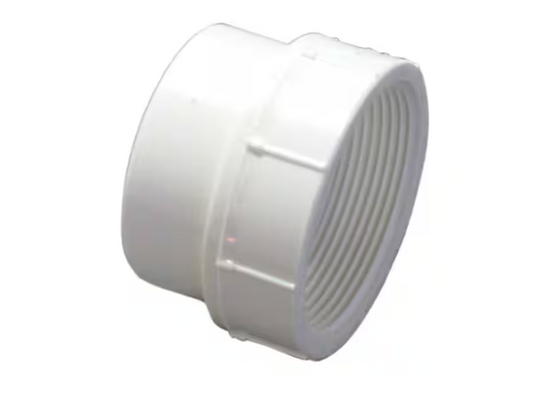 NIBCO 1-1/2 in. PVC DWV Street Spigot x FIPT Female Adapter