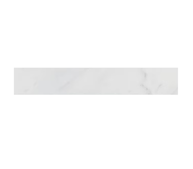 Satori Carrara Villa 6-in x 36-in Polished Marble Sill Tile