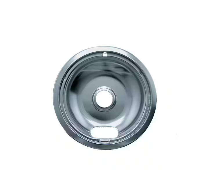 Range Kleen 6 in. 3-Small and 8 in. 2-Large Drip Bowl Plated (5-Pack)
