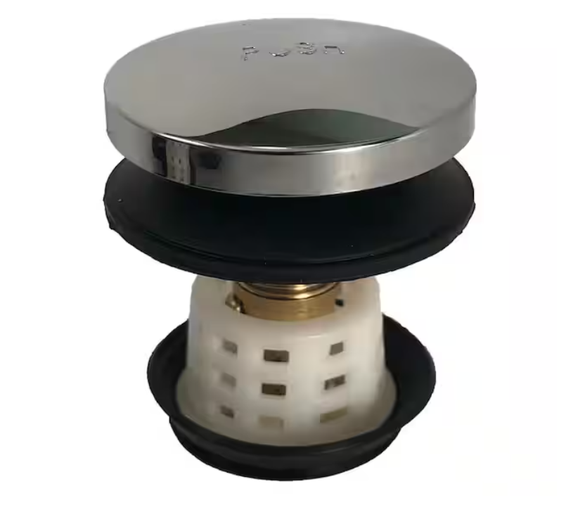 PF WaterWorks TubMAGIC 3.5 in. Universal Tub Hair Catcher and Stopper