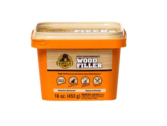 Gorilla 16 oz. Natural Wood Filler Tub