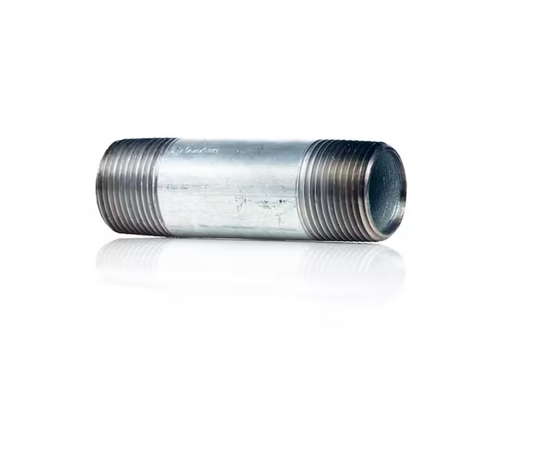 Southland 1-1/2 in. x 6 in. Galvanized Steel MPT Nipple - 567-060HN