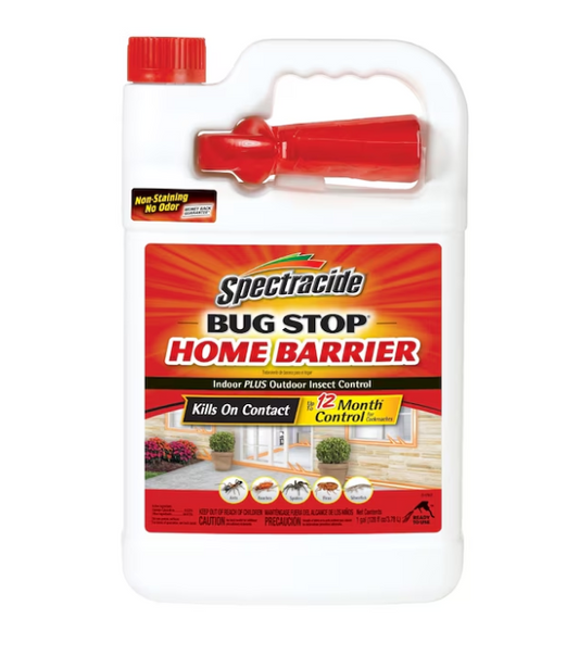 Spectracide Bug Stop Home Barrier 1.0 -Gallon Ready to use Insect killer