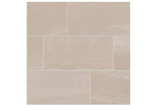 Daltile Rorington Taupe 12 in. x 24 in. Glazed Porcelain Floor and Wall Tile (17.6 sq. ft. /case)