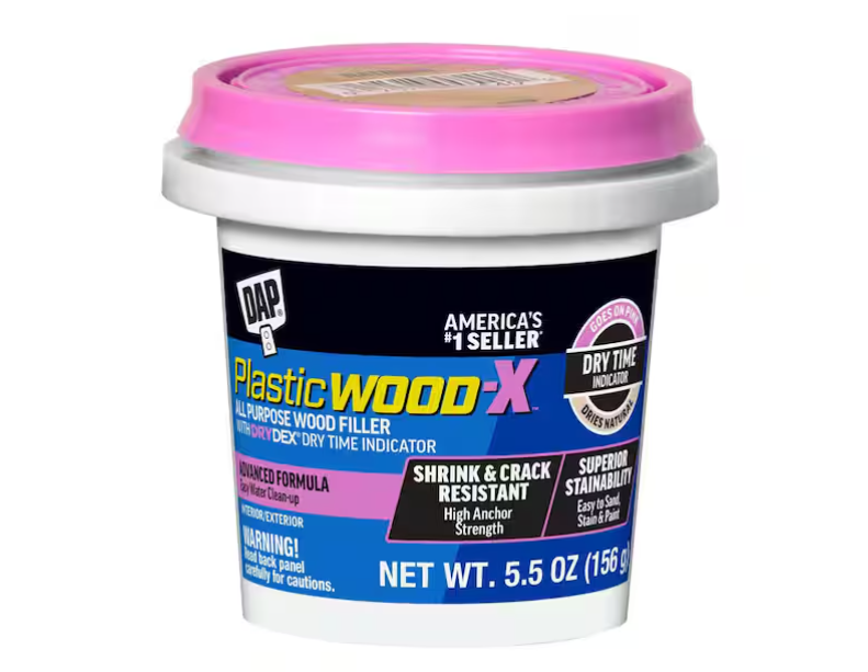 DAP Plastic Wood-X with DryDex 5.5 oz. All-Purpose Wood Filler