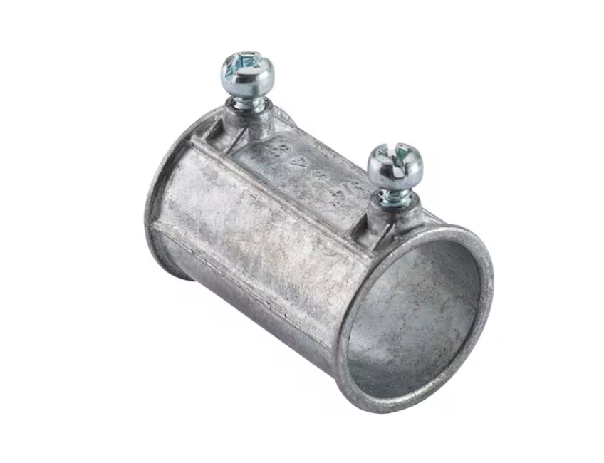 Halex 1/2 in. Standard Fitting Electric Metallic Tube (EMT) Set-Screw Coupling (5-Pack)