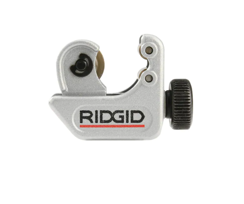 RIDGID 3/16 in. to 15/16 in. 104 Close Quarters Copper, Aluminum, Brass, and Plastic Tubing Cutter, Multi-Use Tubing Tool