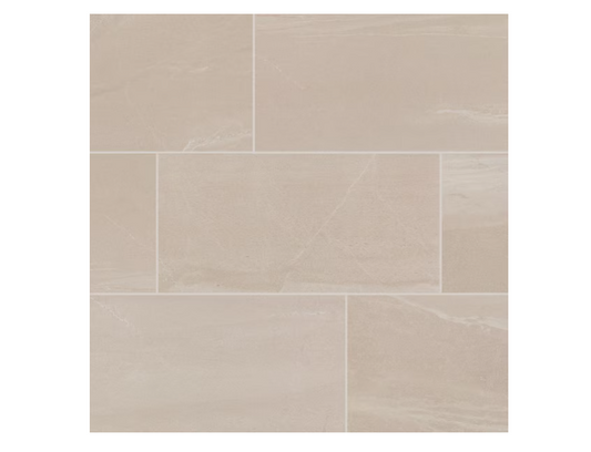 Daltile Rorington Taupe 12 in. x 24 in. Glazed Porcelain Floor and Wall Tile (1.95 sq. ft/Each)