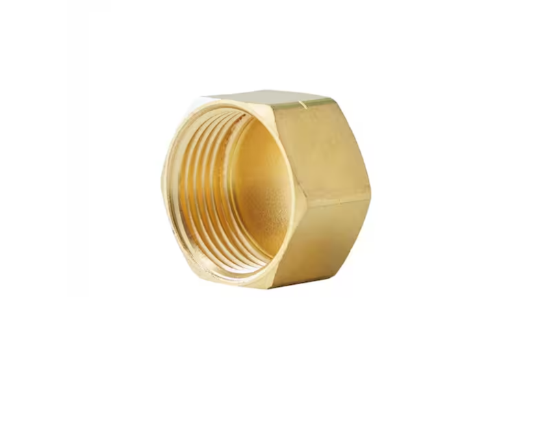 Everbilt 5/8 in. OD Compression Brass Cap Fitting