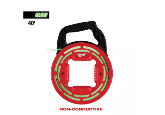 Milwaukee 40 ft. Glow Fish Tape