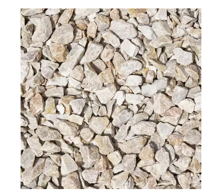 Vigoro 0.5 cu. ft. Bagged White Decorative Landscape Rock